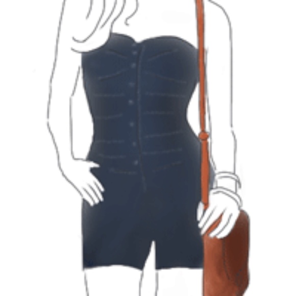 NEW EXPRESS Fashion Star Daniel Silverstein women’s denim romper 4 - Picture 3 of 17